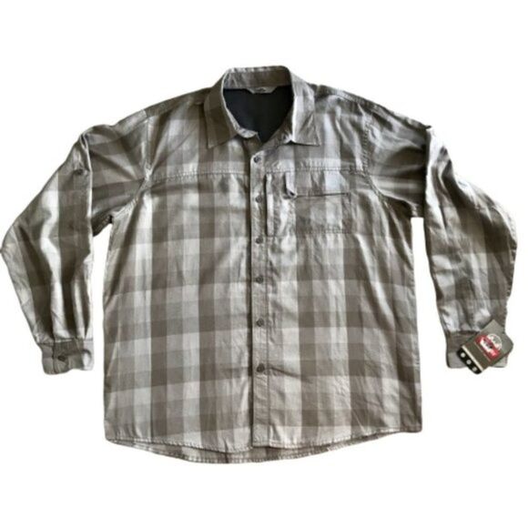 Wrangler Outdoor Series Long Sleeve Rich Shirt L - Picture 2 of 7